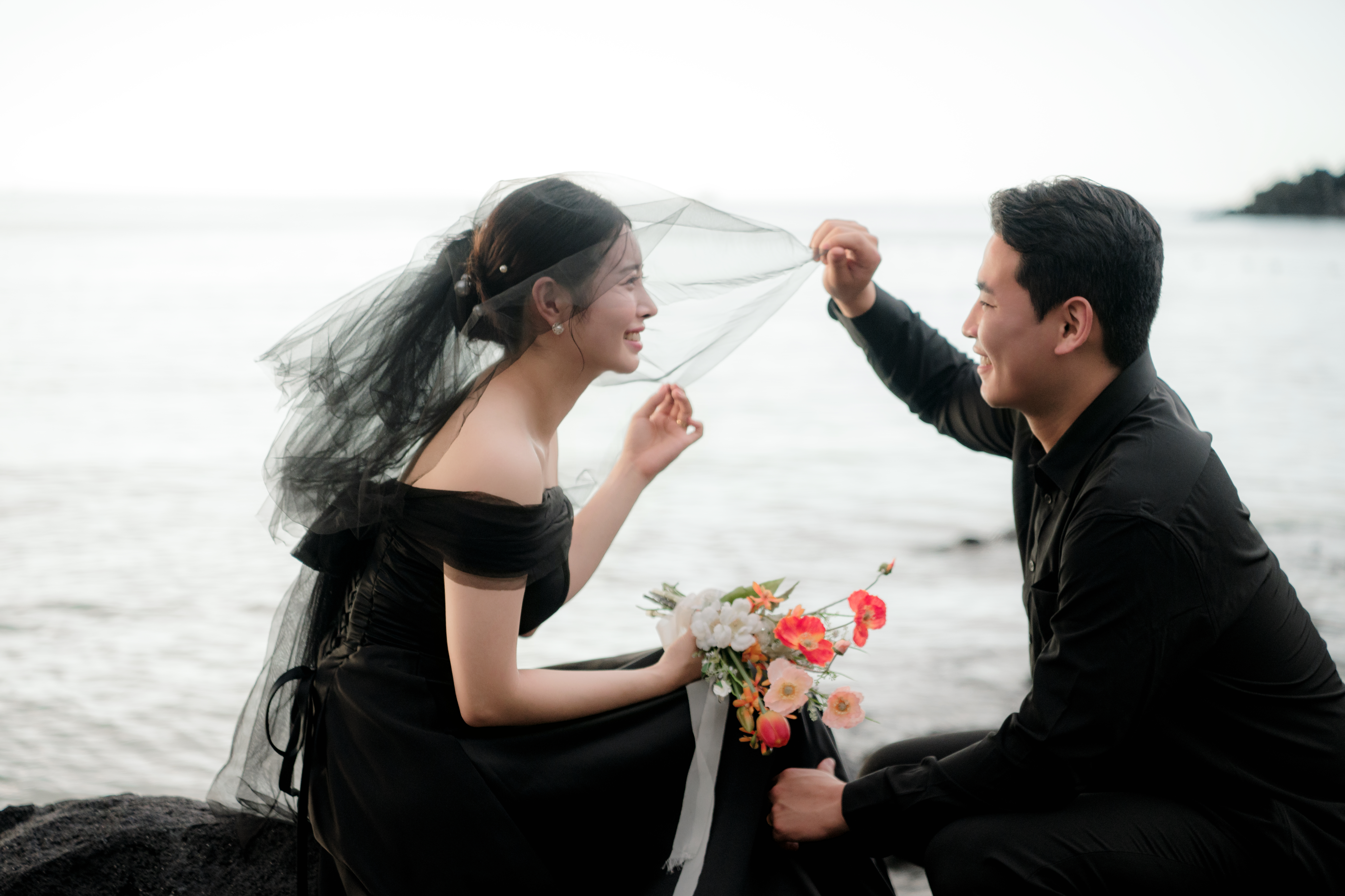 유어럿 해변 제주스냅